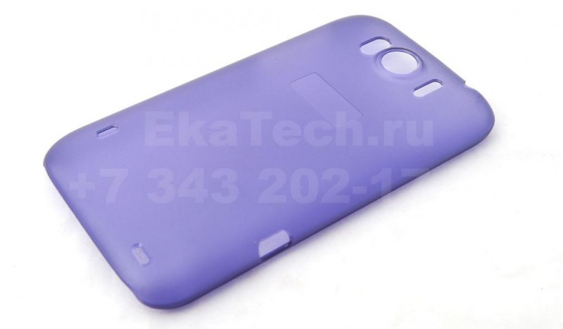 Чехол пластиковый JustinCase Thin Type для HTC Sensation XL фиолетовый