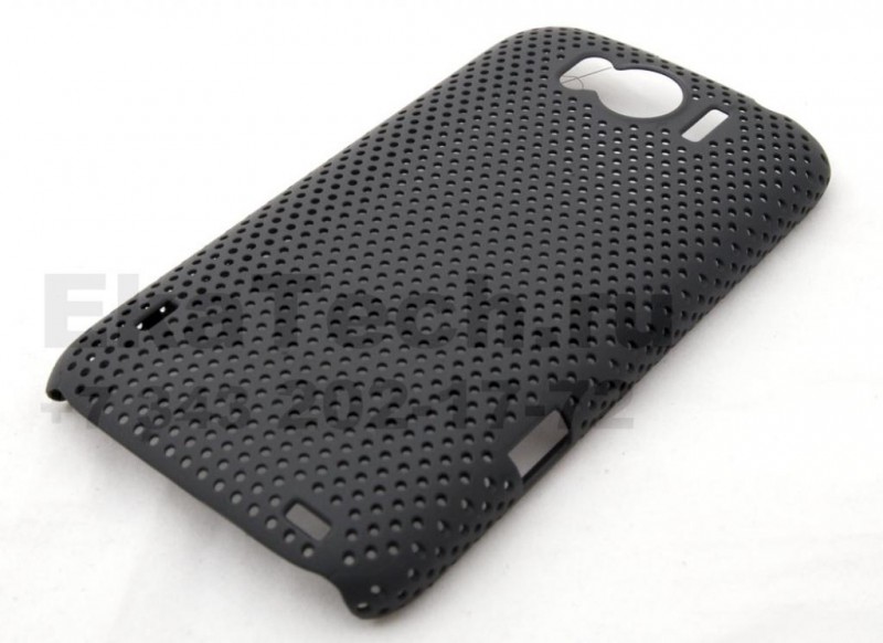 Чехол пластиковый перфорированный для HTC Sensation XL черный