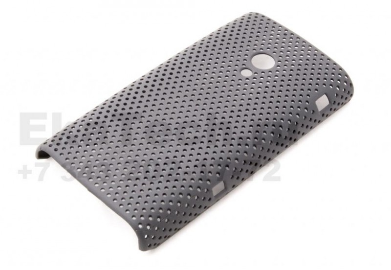 Чехол пластиковый перфорированный для Sony Ericsson Xperia X10 черный