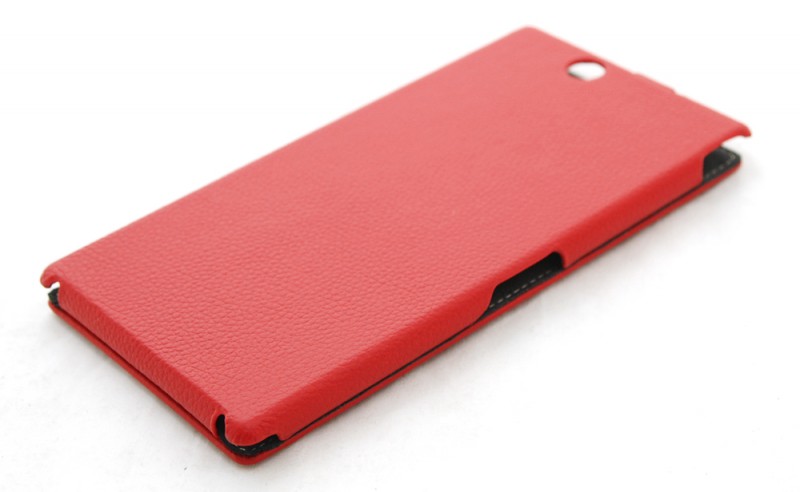Чехол кожаный Melkco Jacka Type для Sony Xperia Z Ultra красный