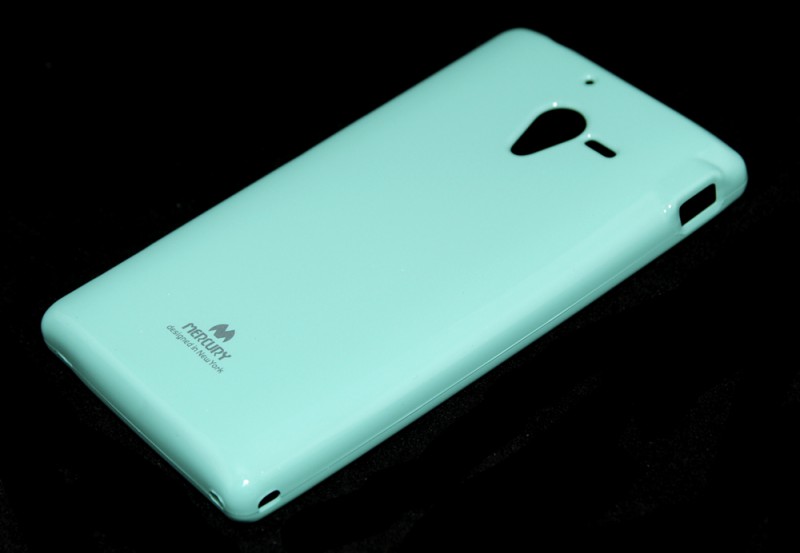 Чехол гелиевый Mercury Jelly для Sony Xperia ZL мятный