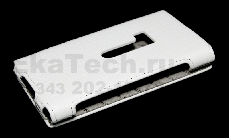 Чехол Armor для Nokia Lumia 920 белый крокодил