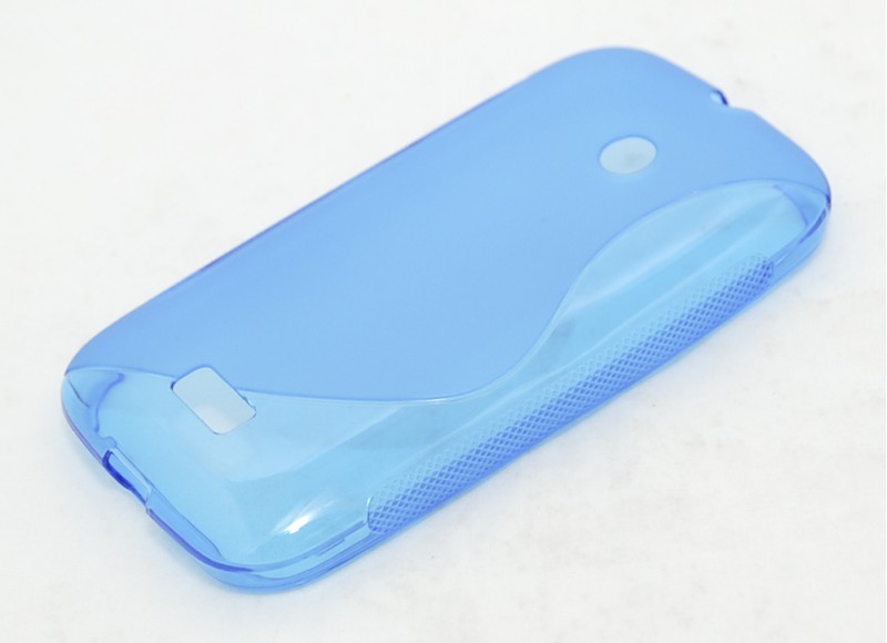 Чехол гелевый для Nokia Lumia 510 синий