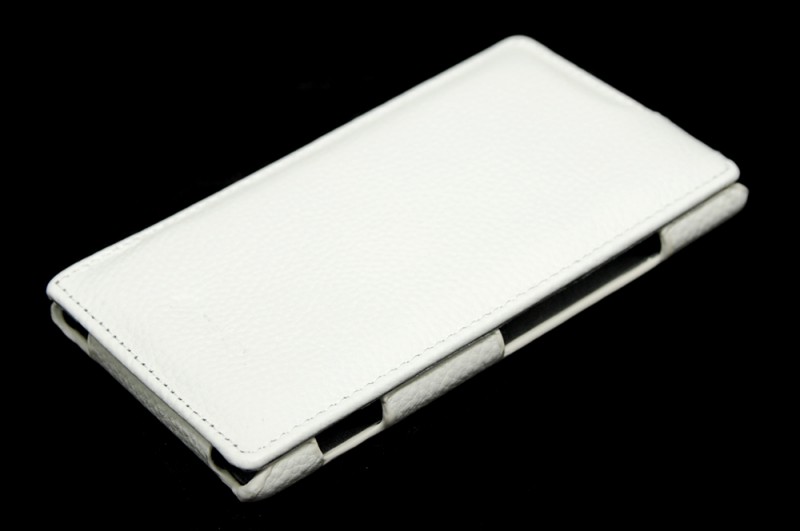Чехол кожаный Melkco Jacka Type для Nokia Lumia 925 белый