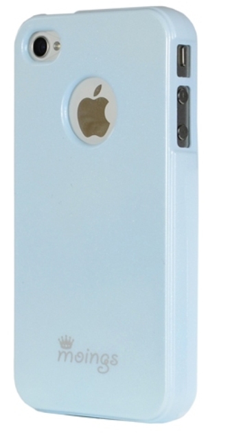 Чехол гелевый Moings для Apple iPhone 4