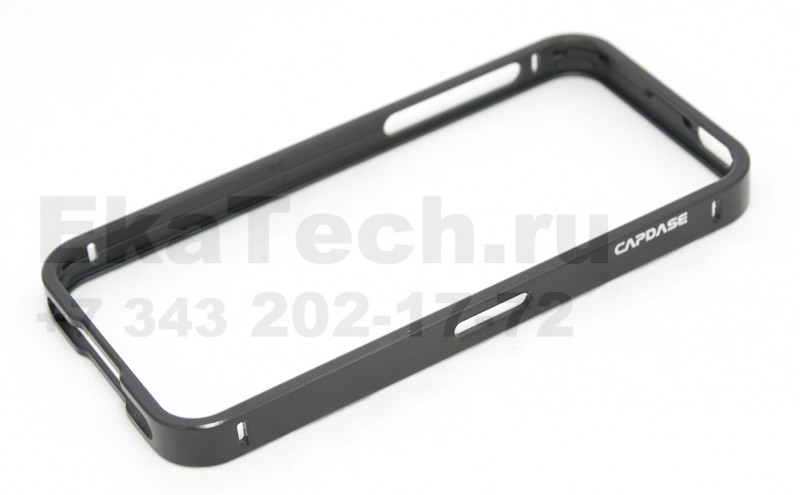 Бампер Capdase Alumor Bumper DuoFrame MBIH5-0011 для Apple iPhone 5 черный