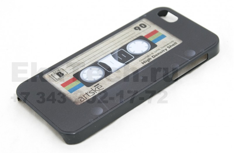 Пластиковый чехол Artske для Apple iPhone 5 Black Cassette UC-D07B-IP5