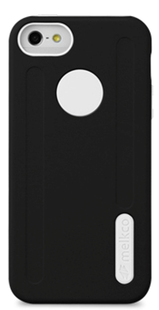 Противоударный чехол Melkco KUBALT для Apple iPhone 5 черный-белый