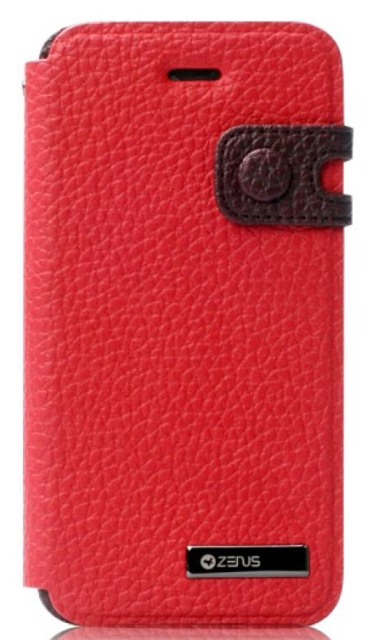 Чехол Zenus Masstige Color Edge Diary для Apple iPhone 5 красный