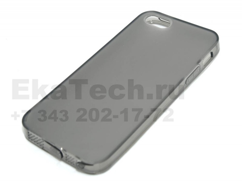 Чехол гелевый Kucipa для Apple iPhone 5 черный