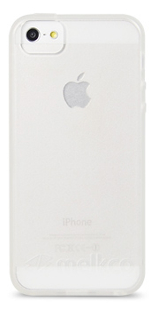 Чехол гелевый Melkco Poly Frame для Apple iPhone 5 белый