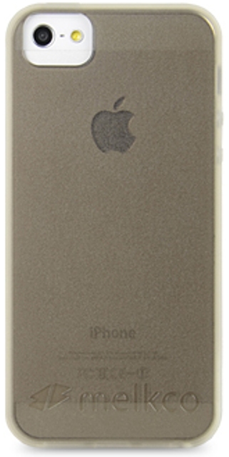 Чехол гелевый Melkco Poly Frame для Apple iPhone 5 белый-черный