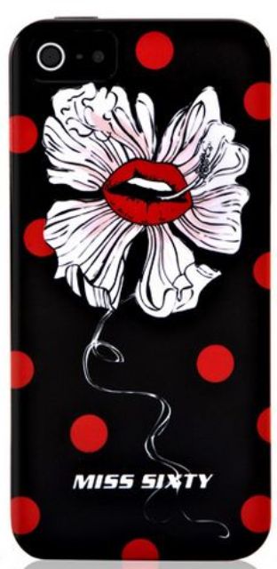 Чехол гелевый Miss Sixty Hippies60s для Apple iPhone 5 цветок