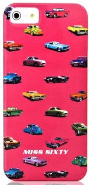 Чехол гелевый Miss Sixty Pop Art для Apple iPhone 5 машины