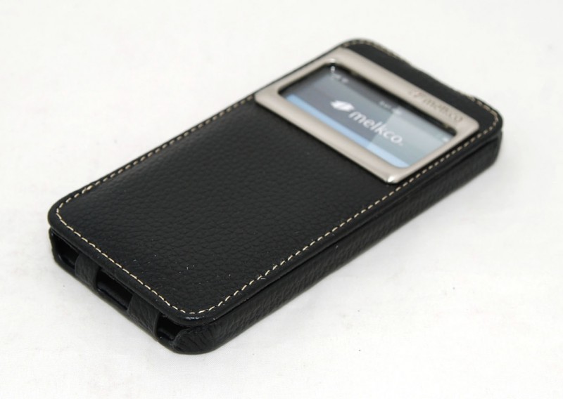 Чехол кожаный Melkco Jacka ID Type для Apple iPhone 5 черный