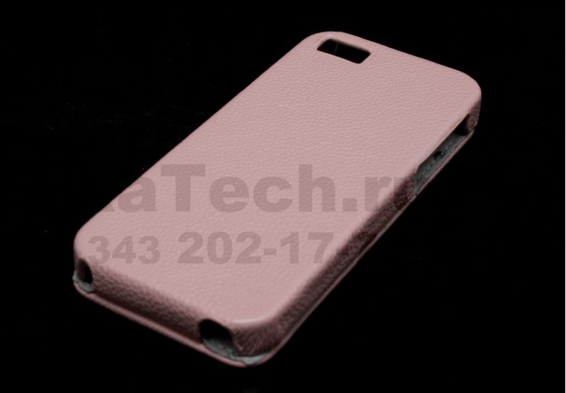 Чехол кожаный Melkco Jacka Type для Apple iPhone 5 розовый