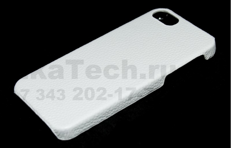 Чехол кожаный Melkco Snap для Apple iPhone 5 белый