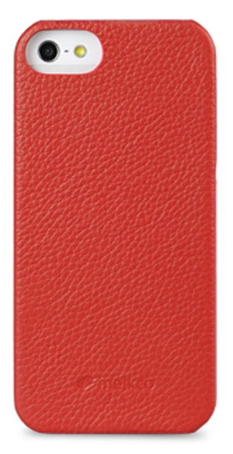 Чехол кожаный Melkco Snap для Apple iPhone 5 красный