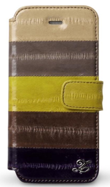 Чехол кожаный Zenus Prestige Eel Leather Diary для Apple iPhone 5