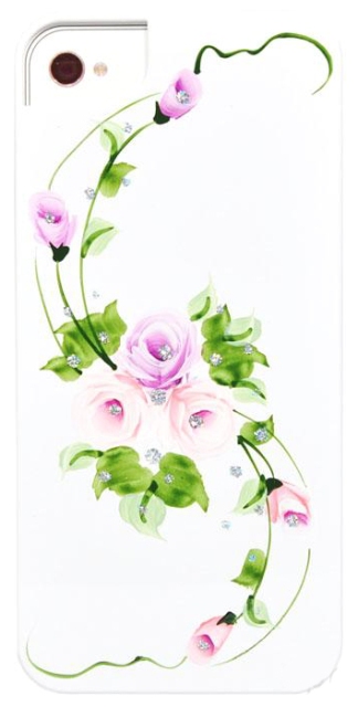 Чехол пластиковый iCover Vintage Rose для Apple iPhone 5 фиолетовый IP5-HP