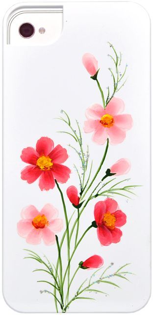 Чехол пластиковый iCover Wild Flower для Apple iPhone 5 розовый IP5-HP
