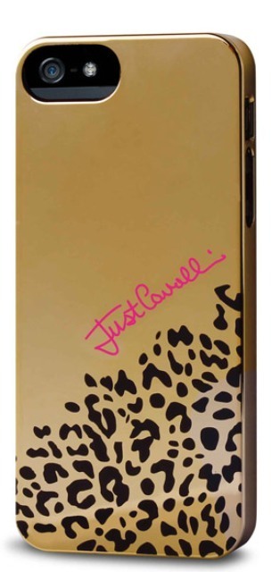 Чехол пластиковый Just Cavalli Iridescent JCIPC5IRIGOLD для Apple iPhone 5 золото