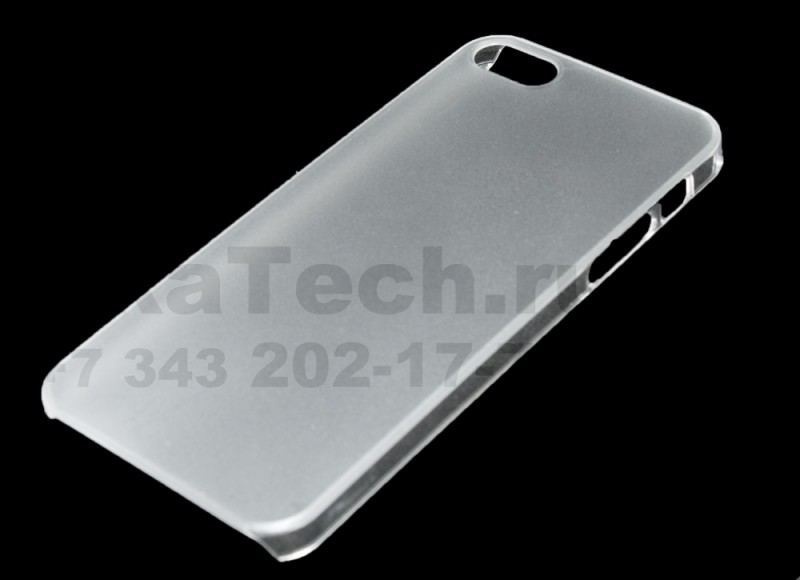 Чехол пластиковый JustinCase Thin Type для  Apple iPhone 5 белый