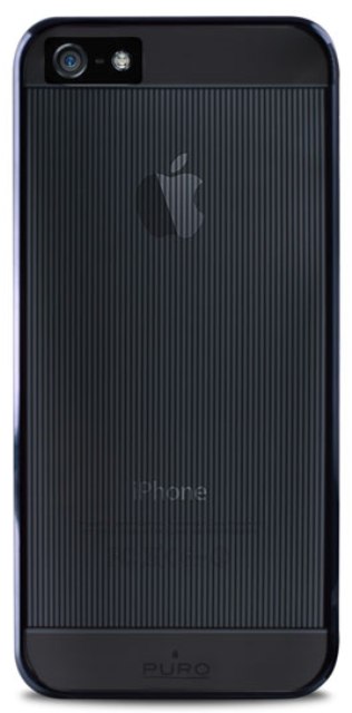 Чехол пластиковый PURO Mirror для Apple iPhone 5 черный