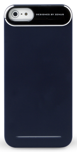Чехол пластиковый Zenus Metal Edge для Apple iPhone 5 синий