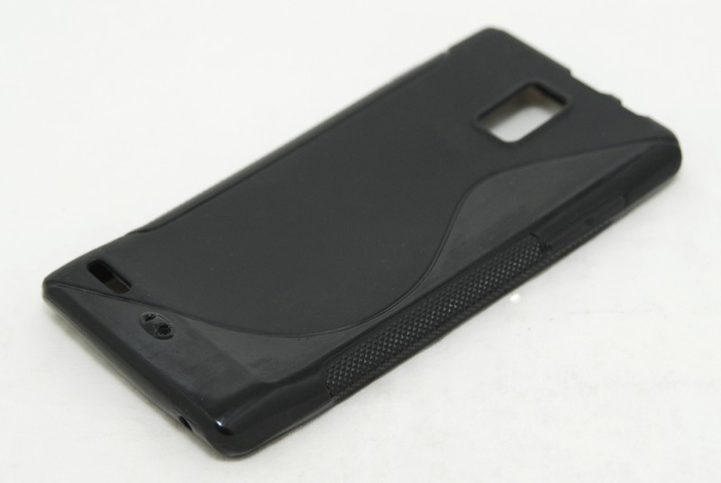 Чехол гелевый для Huawei Ascend P1 U9200 черный