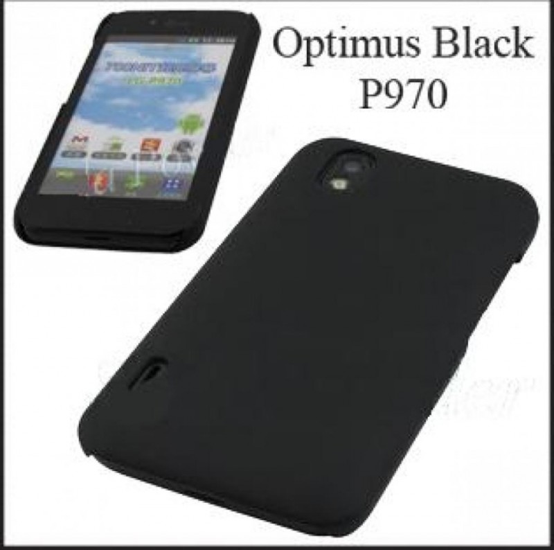Чехол пластиковый для LG Optimus Black P970 черный