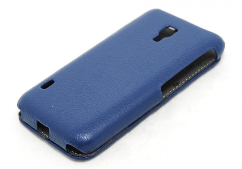 Чехол кожаный Melkco Jacka Type для LG Optimus L7 II Dual P715 синий