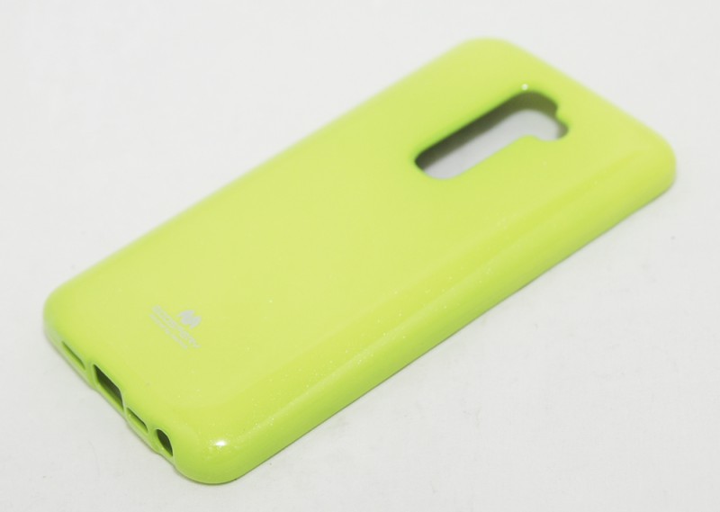 Чехол гелевый Mercury Jelly для LG G2 D802 зеленый