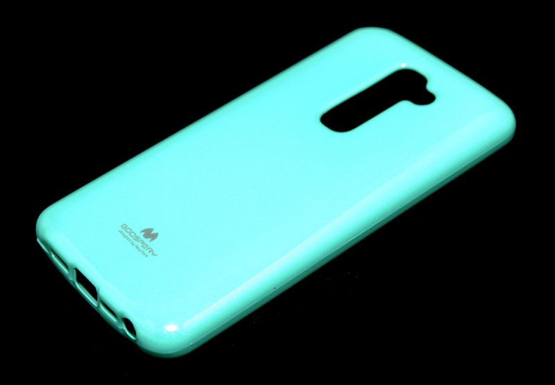 Чехол гелевый Mercury Jelly для LG G2 D802 мятный