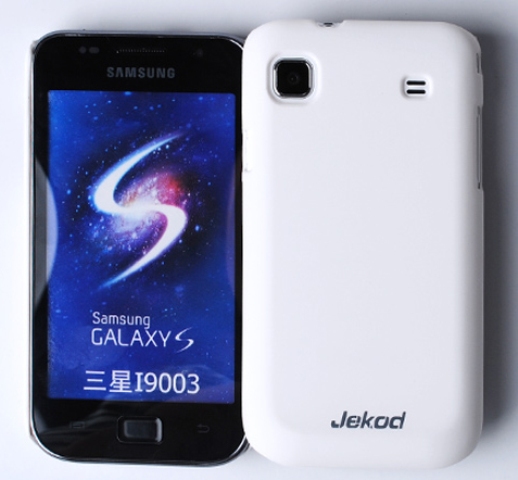 Чехол пластиковый Jekod для Samsung Galaxy S I9003 белый