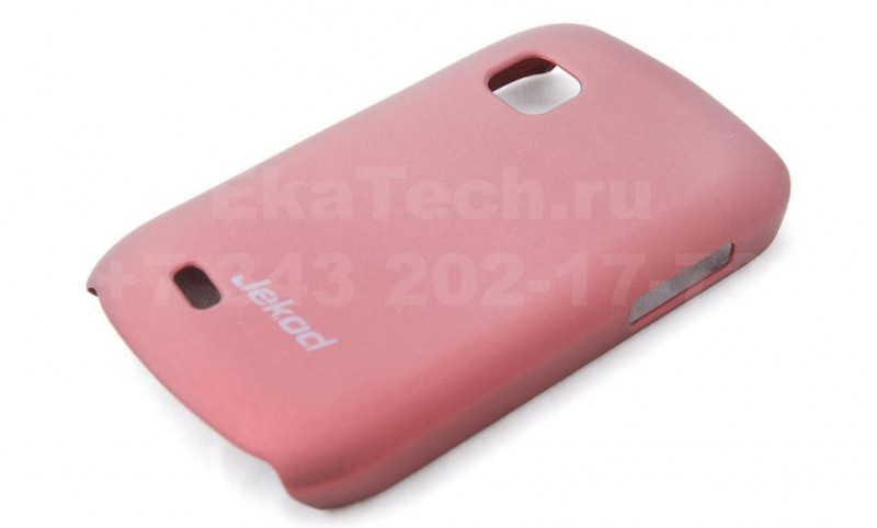 Чехол пластиковый Jekod для Samsung Galaxy Fit S5670 красный