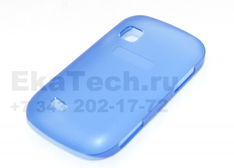Чехол пластиковый JustinCase Thin Type для Samsung Galaxy Fit S5670 синий