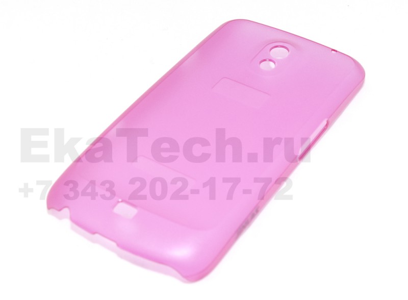 Чехол пластиковый JustinCase Thin Type для Samsung Galaxy Nexus I9250 фуксии
