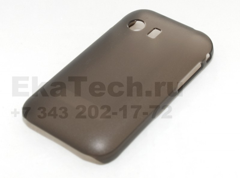 Чехол пластиковый JustinCase Thin Type для Samsung Galaxy Y S5360 черный