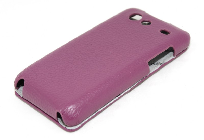Чехол кожаный Melkco Jacka Type для Samsung Galaxy S Advance i9070 фиолетовый