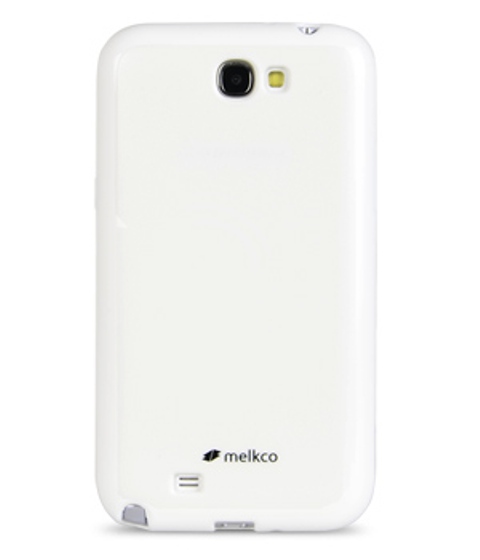 Чехол гелевый Melkco Poly Frame для Samsung Galaxy Note 2 N7100 белый