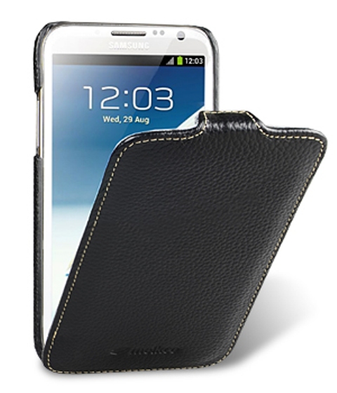 Чехол кожаный Melkco Jacka Type для Samsung Galaxy Note 2 N7100 черный