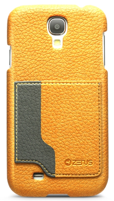 Чехол Zenus Masstige Modern Edge Bar для Samsung Galaxy S4 i9500 желтый