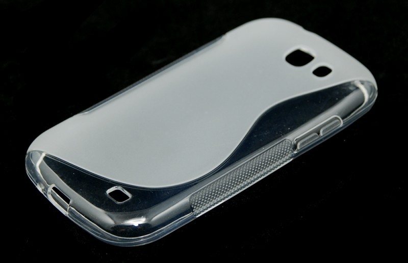 Чехол гелевый для Samsung Galaxy Express i8730 белый