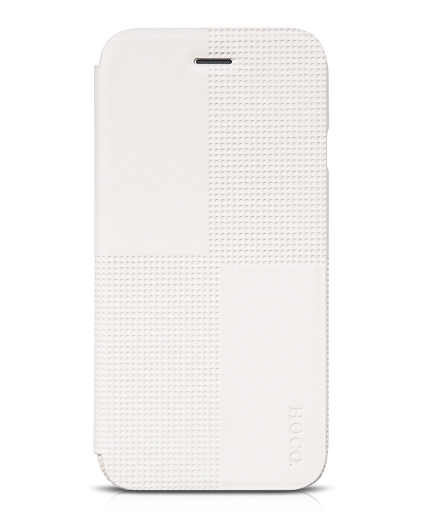Чехол кожаный HOCO Crystal для Apple  iPhone 6 4.7 дюйма белый